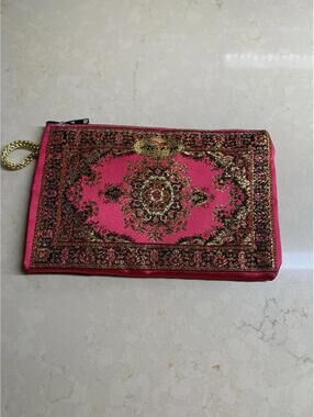 New Authentic Woven Carpet Design Coin Purse 6"x4"
